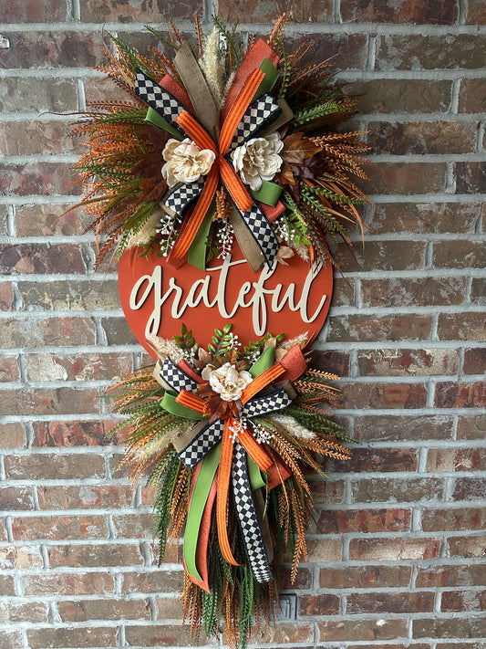Grateful Gathering Fall Wreath