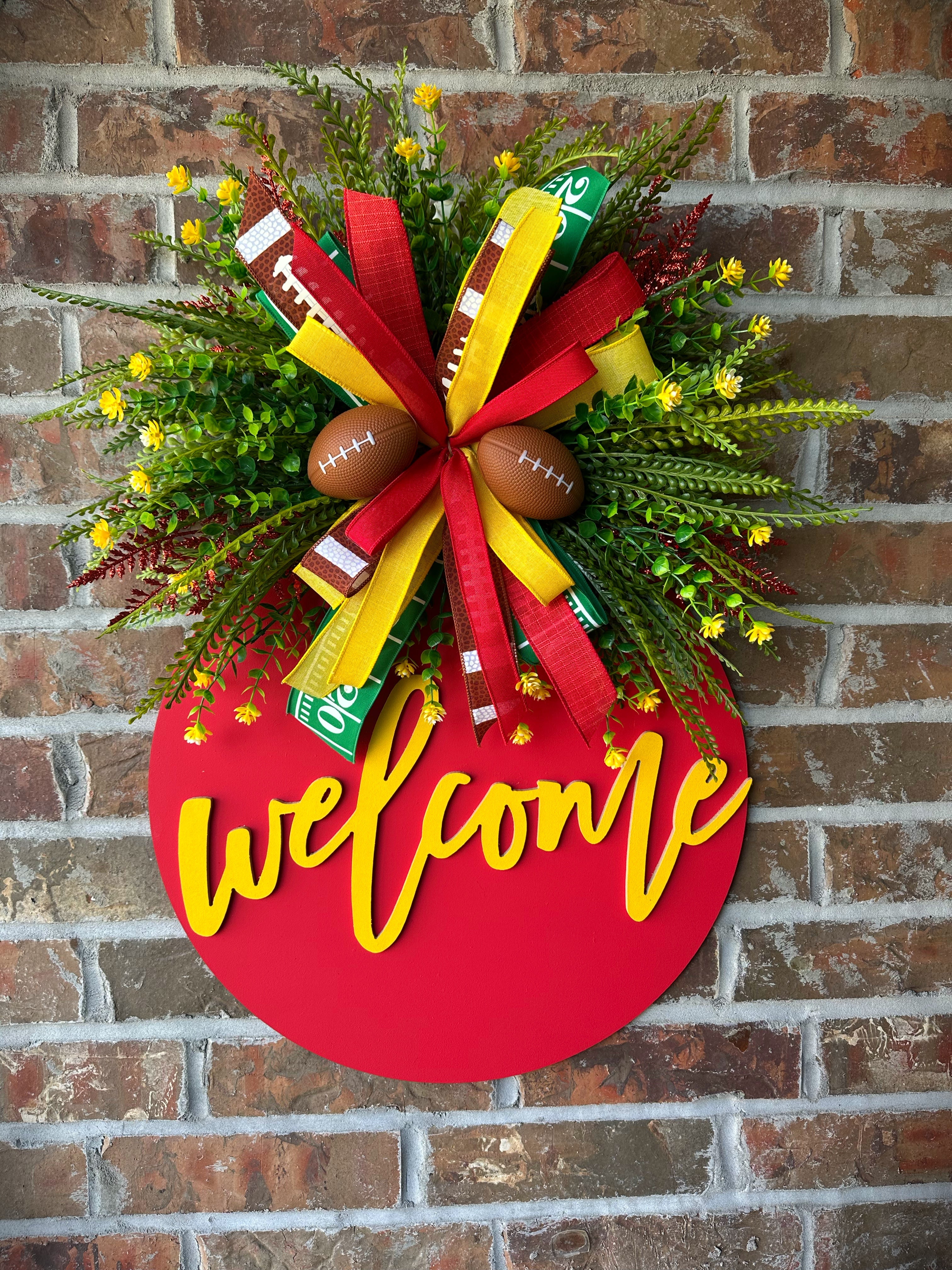 🏈Chiefs Fan Door Hanger