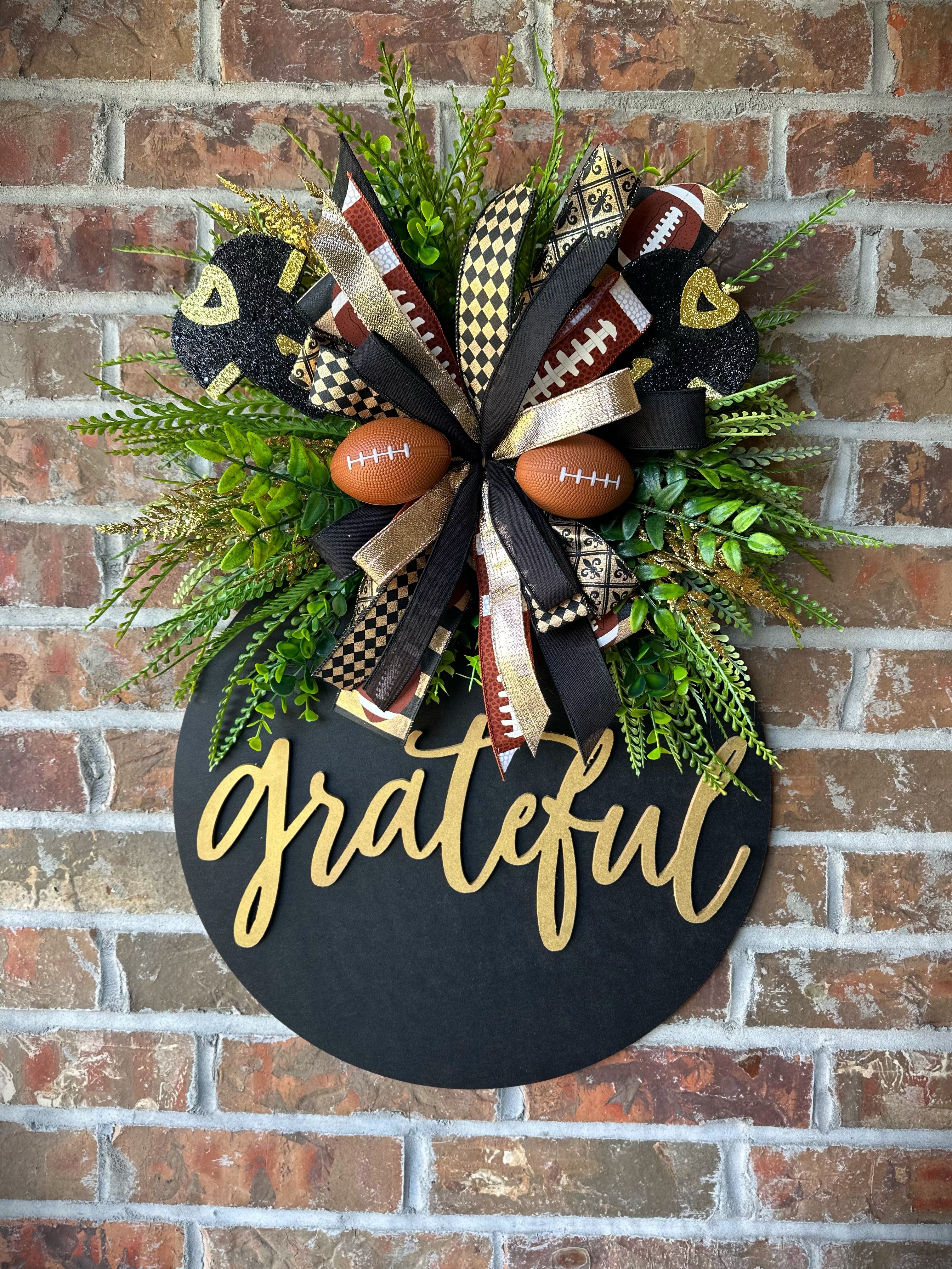 New Orleans Saints Fans Door Hanger