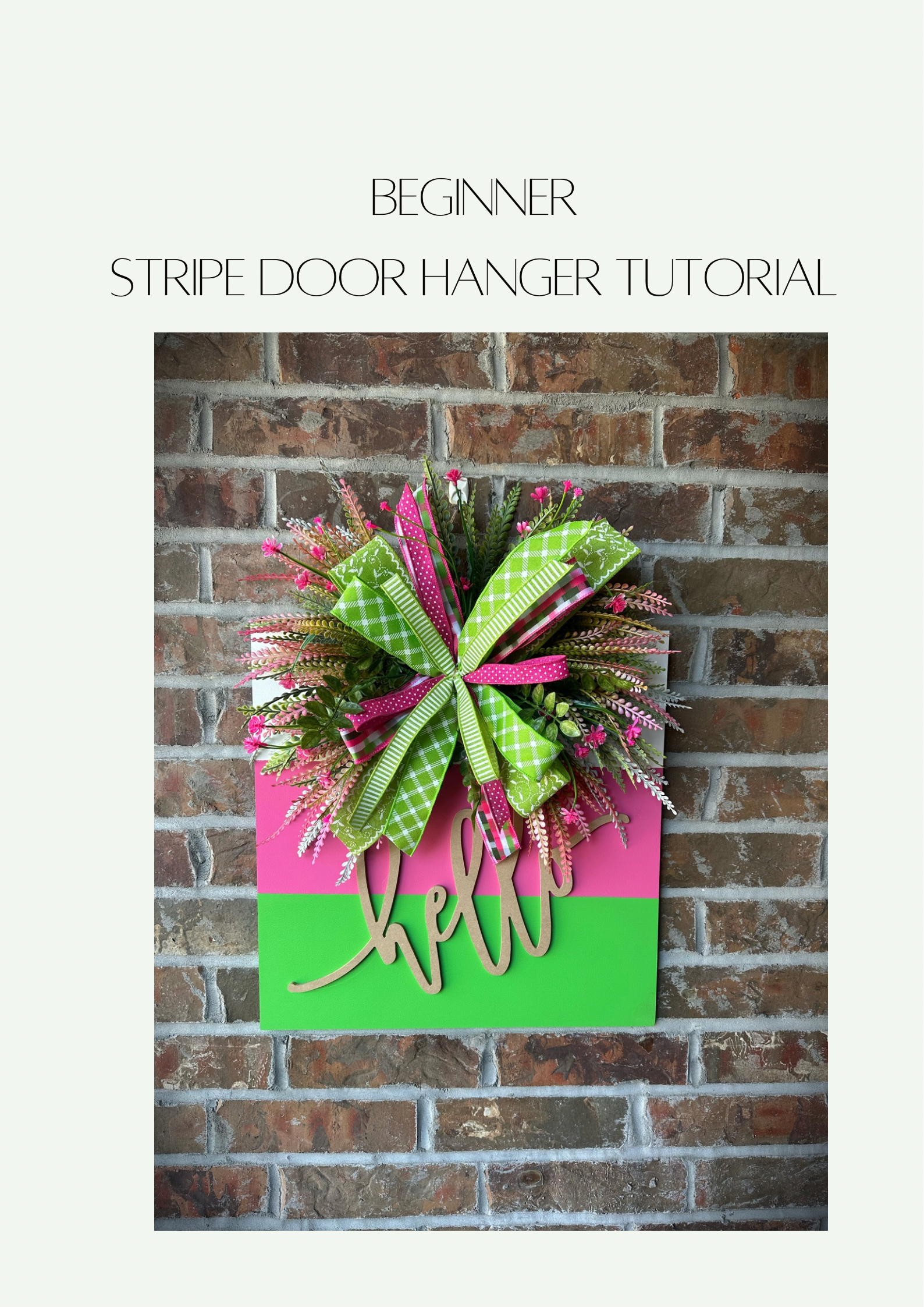2026 Striped Square Tutorial