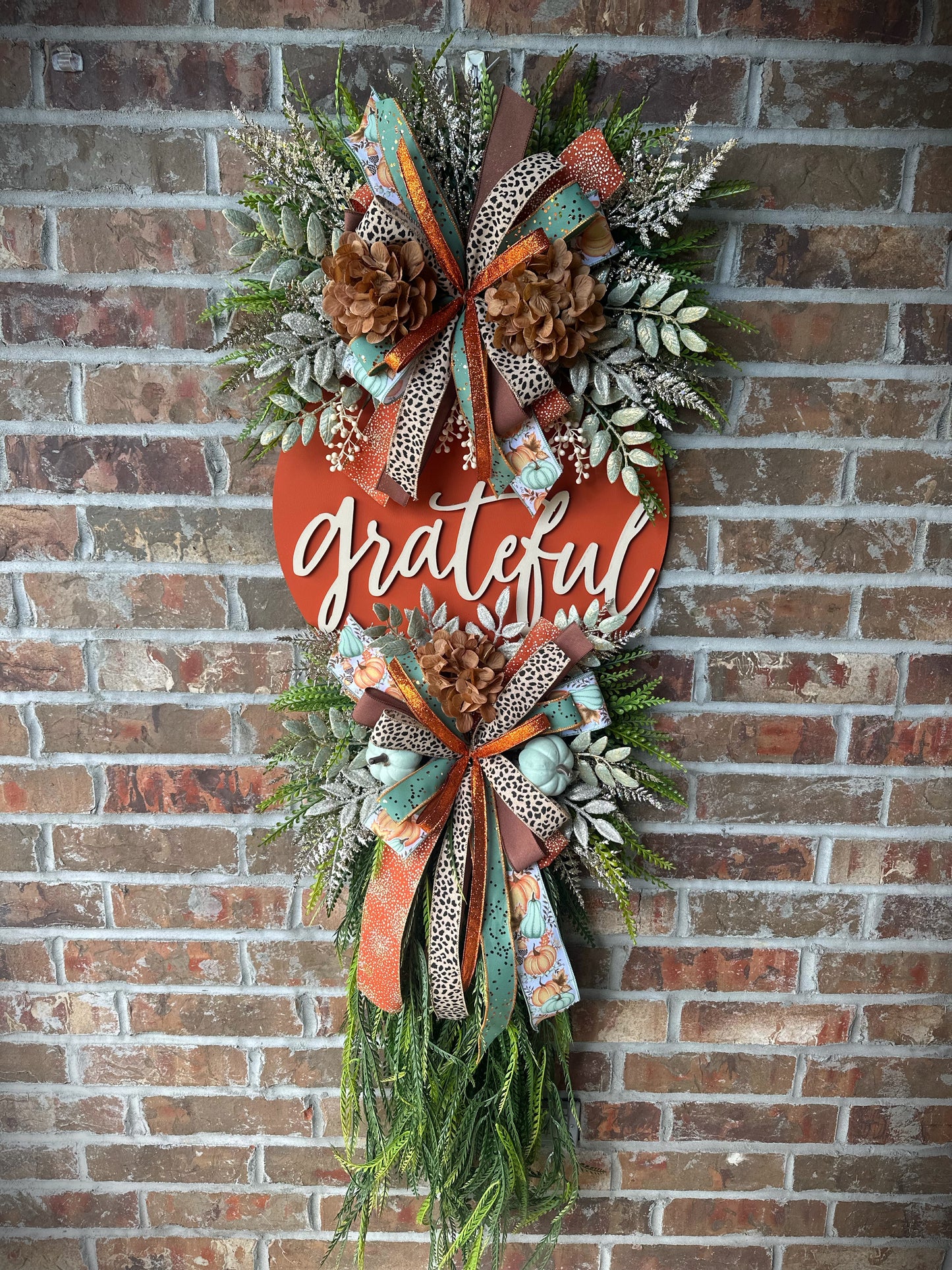 Rustic Grateful Fall Wreath