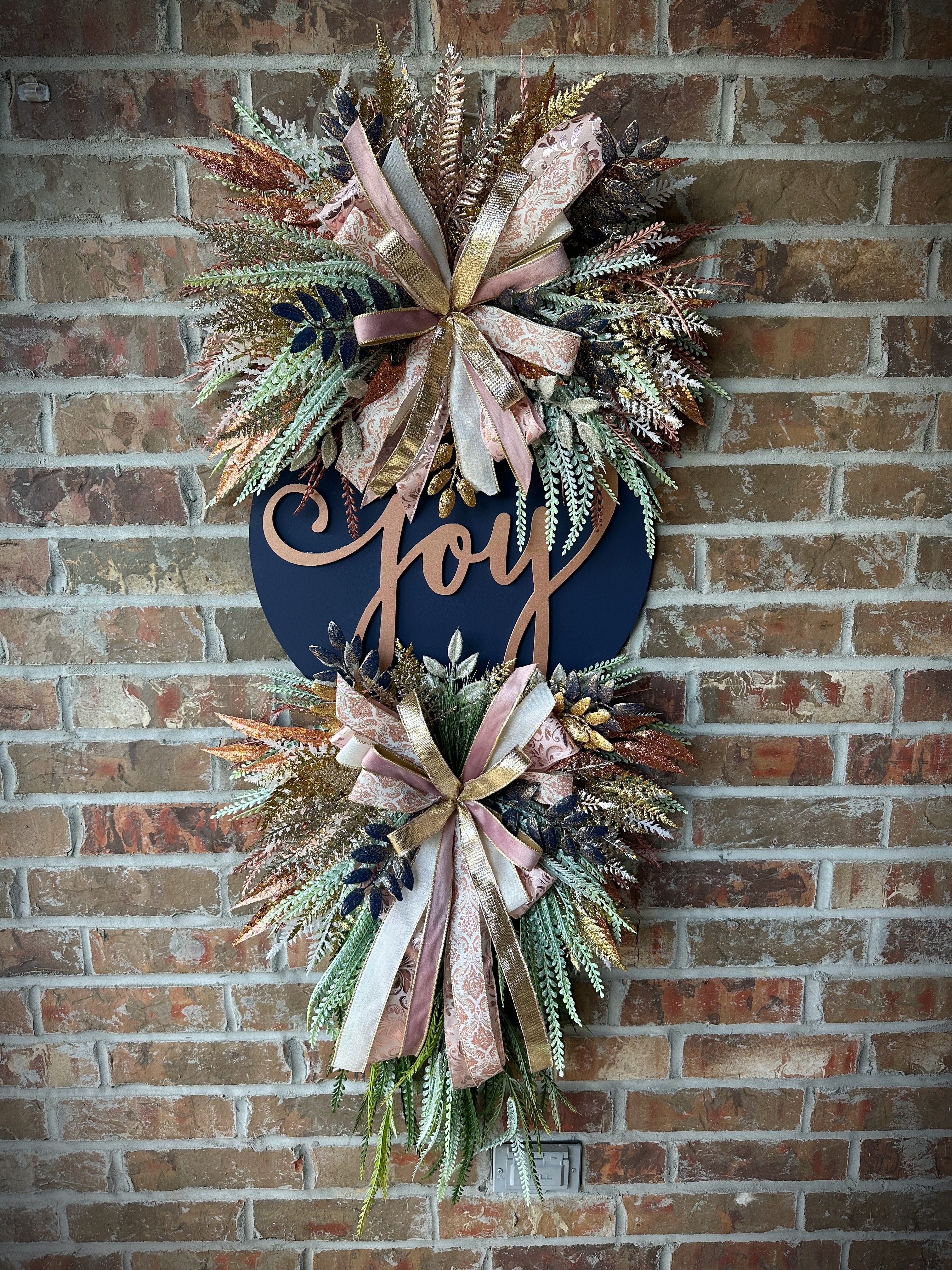 Soft Glam Joy Wreath