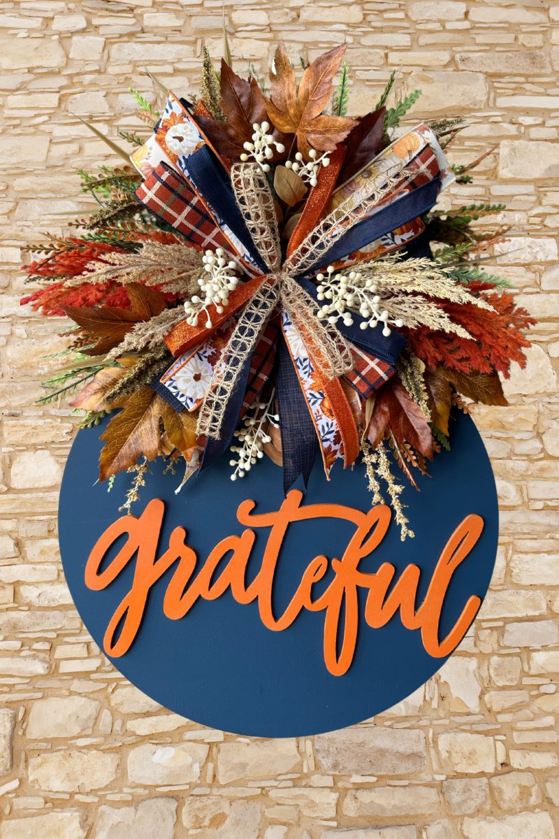 Fall Grateful Door Hangers
