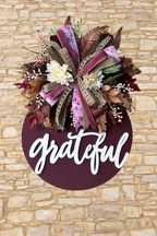 Fall Grateful Door Hangers