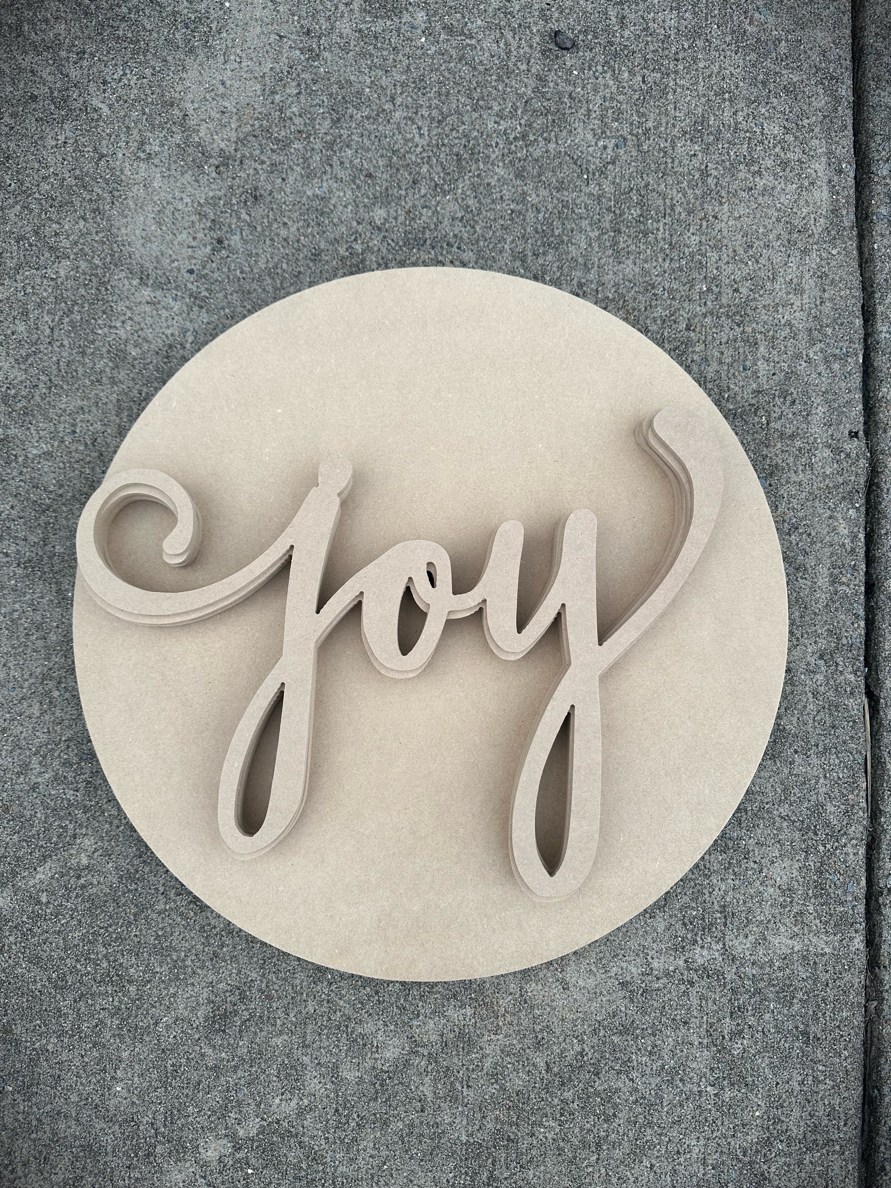 5 Circle and joy Door Hanger DIY Sets
