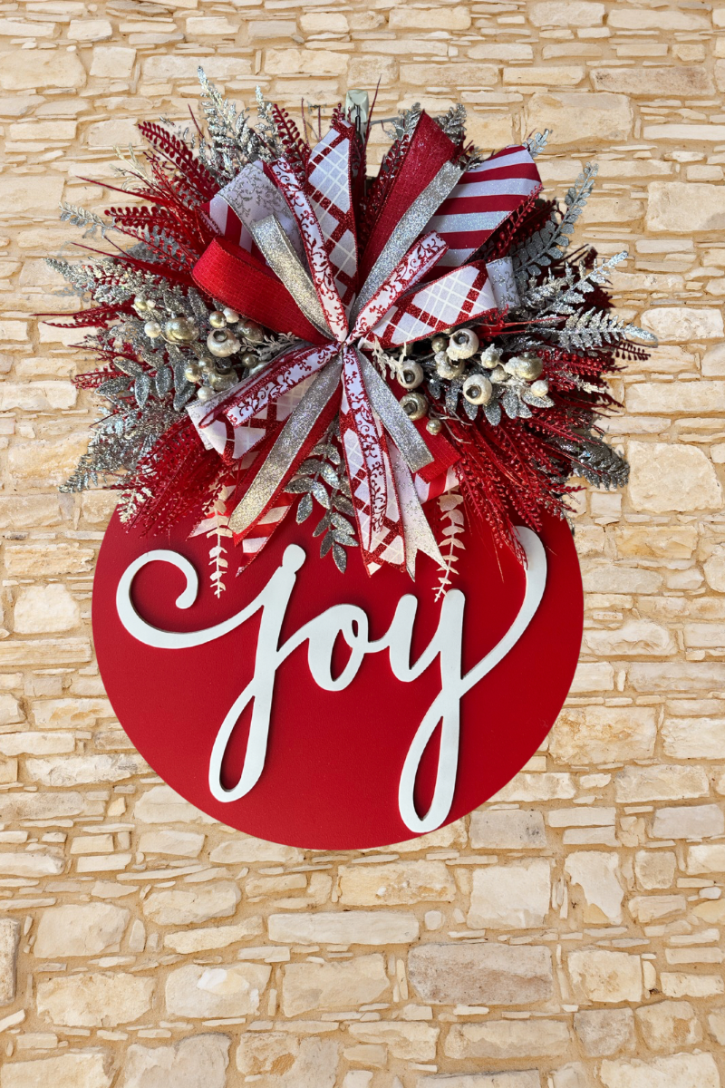 Christmas Joy 3-D Door Hanger