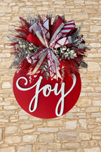 Christmas Joy 3-D Door Hanger