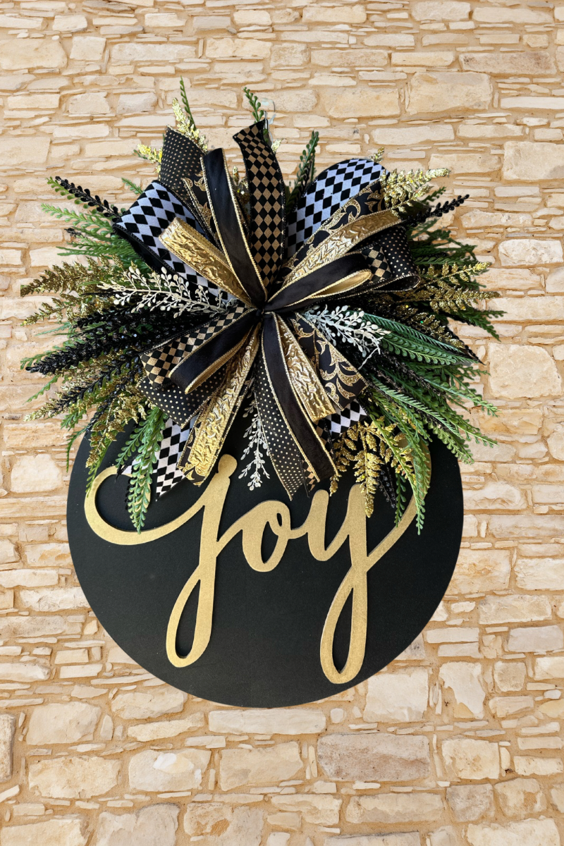Christmas Joy 3-D Door Hanger