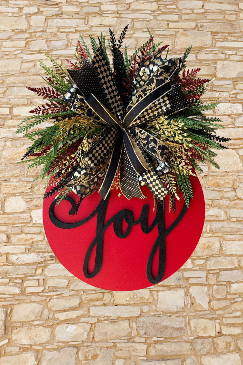 Christmas Joy 3-D Door Hanger