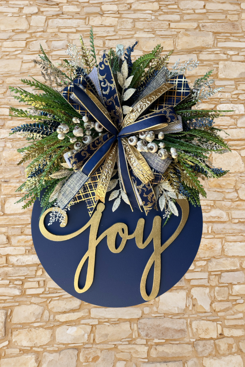 Christmas Joy 3-D Door Hanger