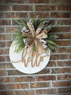 Farmhouse Shiplap door hanger