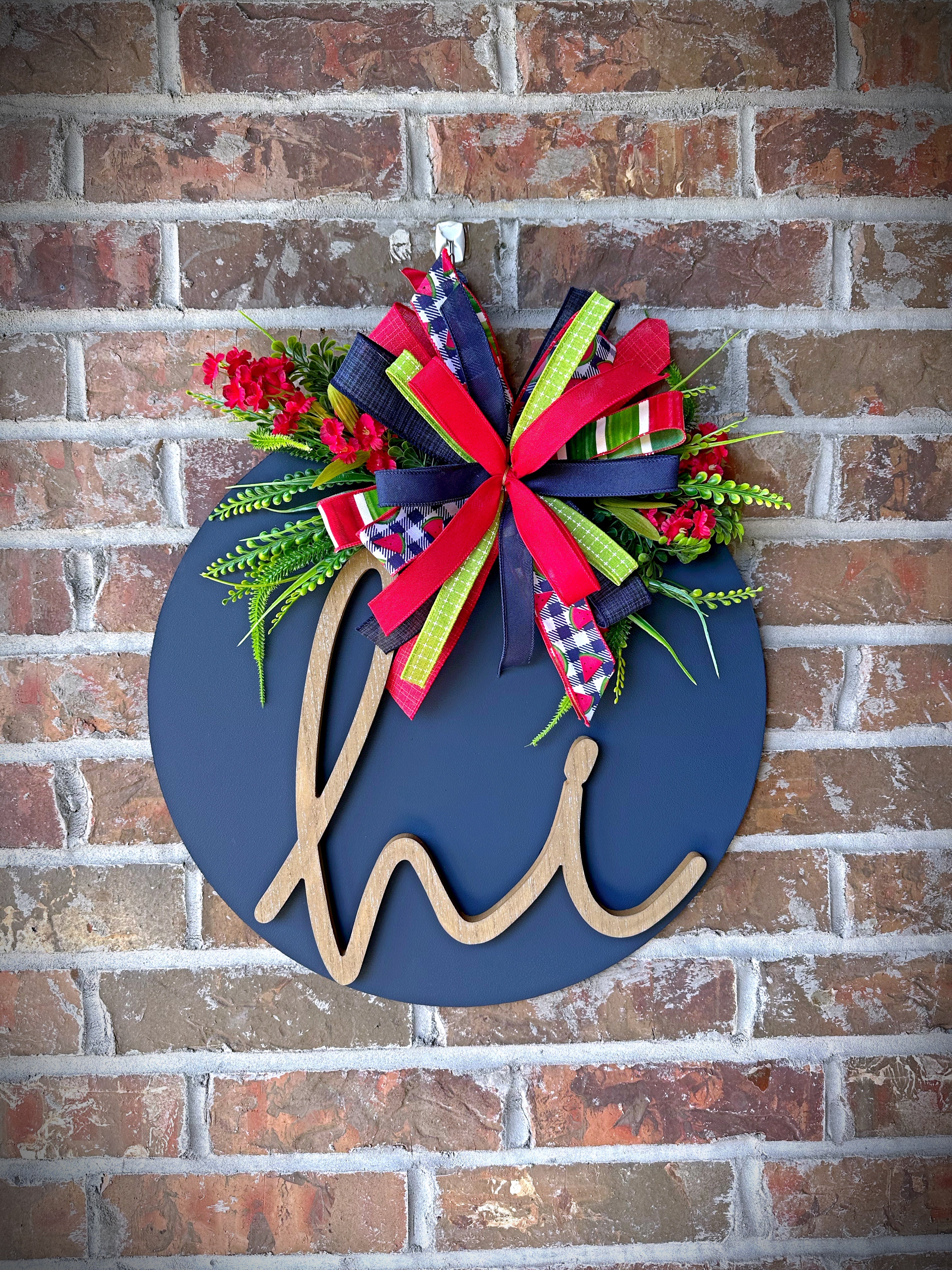 Sweet Summer Hi door hanger