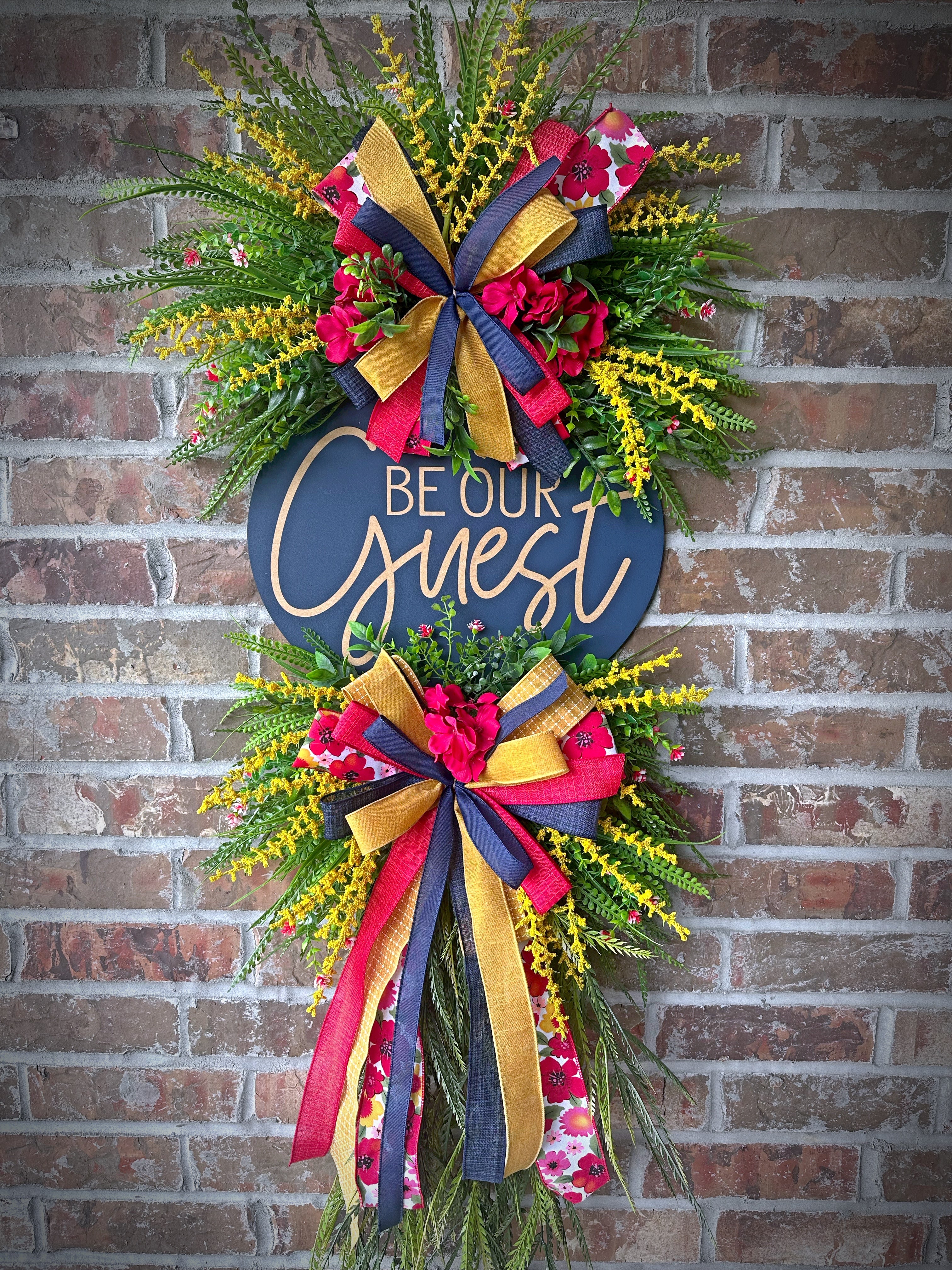 Be Our Guest wreath