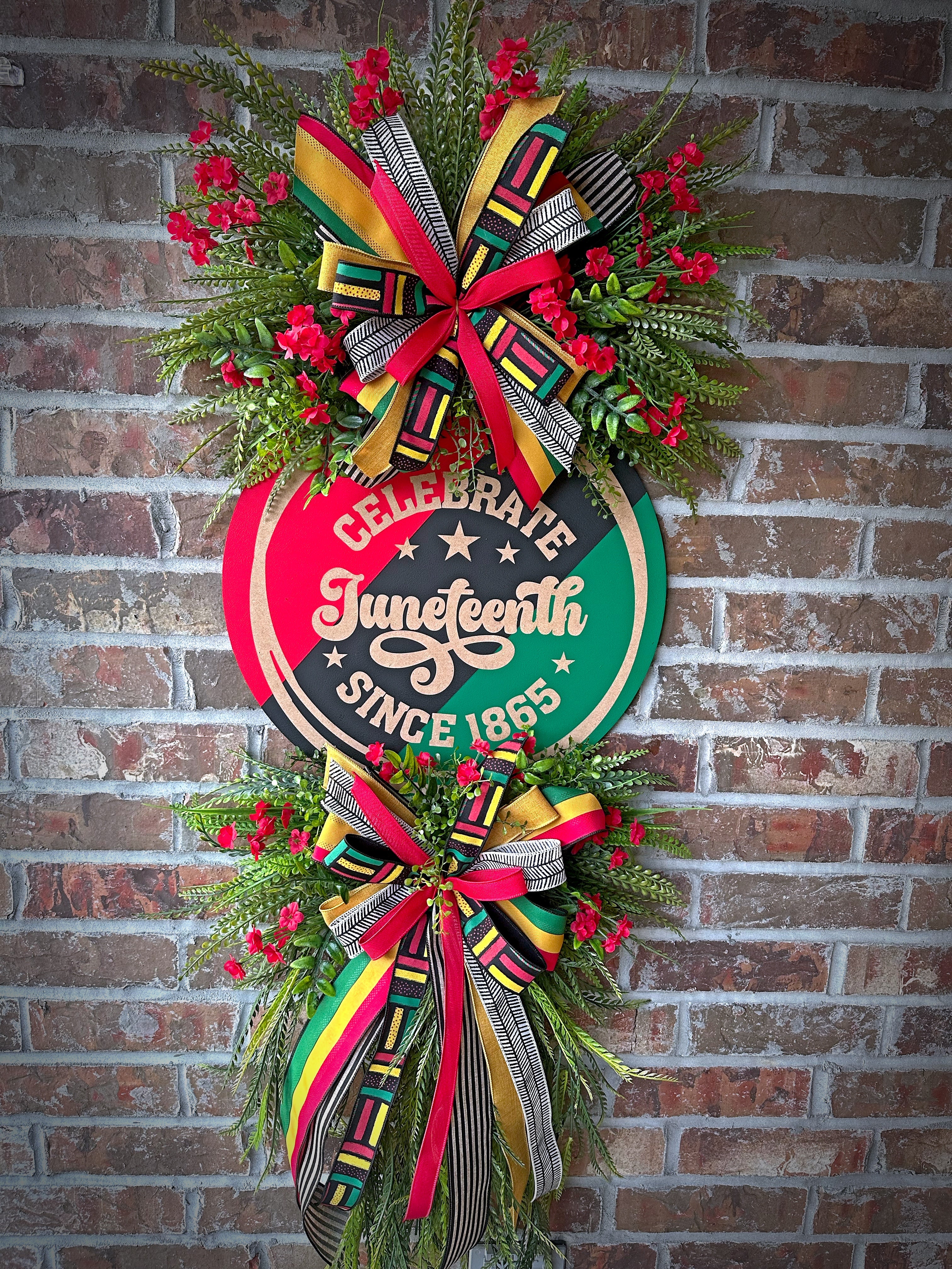 Juneteenth Since 1865 Wreath