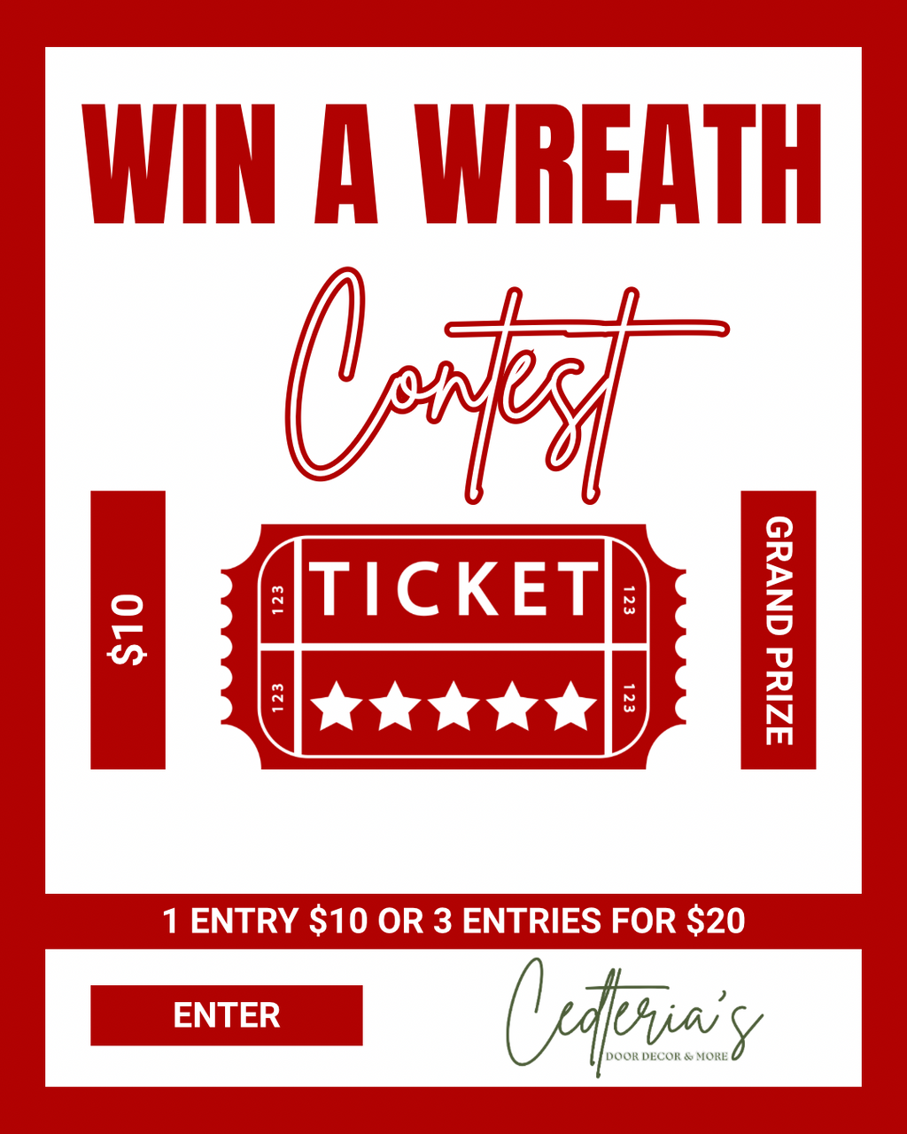 Win A Wreath Contest