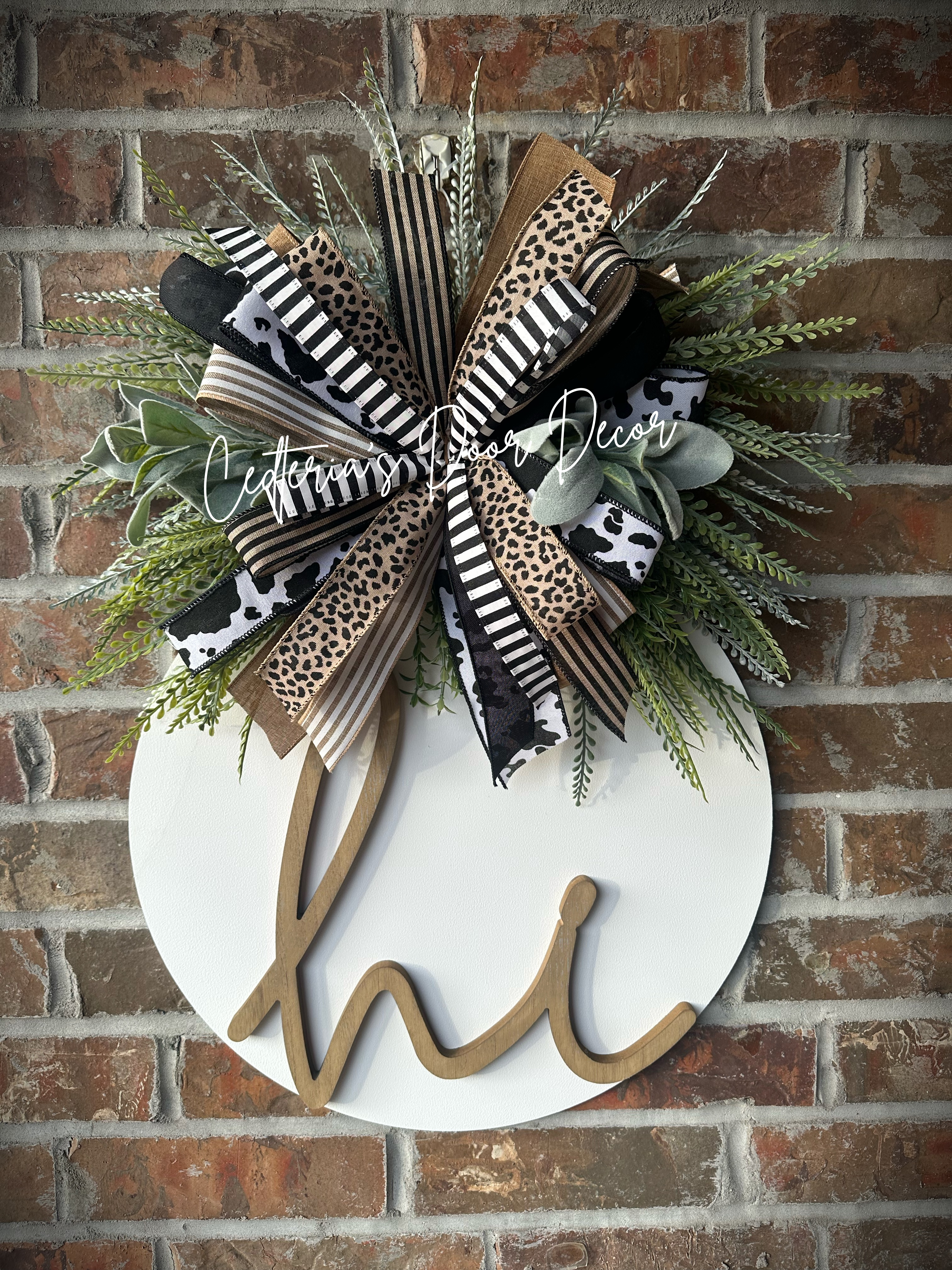 Animal Print Hi Door Hanger